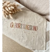 Platzset Tischdecke Tischset Geburtstag Brauntöne, Oliv, Beige von HEJMARYetsy