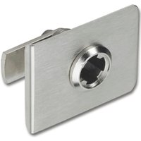 Hekna Zylinder Hebelschloss (Möbelschloss) Typ 544 rechts, Zamak vernickelt von HEKNA