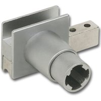 HEKNA Zylinder-Laufschuhschloss 541 Profil mit Glasnut, Zamak verchromt matt HEKNA Zylinder-Laufschuhschloss 541 Profil mit Glasnut, Zamak verchromt matt von HEKNA