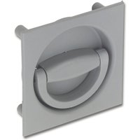 Muschelgriff 498 zu Fallenschloss 920, Dornmaß 32 mm, Kunststoff staubgrau - Hekna Muschelgriff 498 zu Fallenschloss 920, Dornmaß 32 mm, Kunststoff staubgrau - Hekna von HEKNA