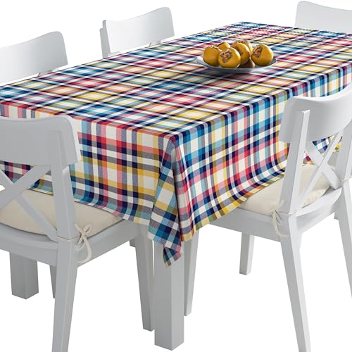 HEKO PANELS Tischdecke 140 x 240 cm Abwaschbar Tischtuch Gartentischdecke Fleckschutz Wasserabweisend Tafeldecke Kariert Bunt HEKO PANELS Tischdecke 140 x 240 cm Abwaschbar Tischtuch Gartentischdecke Fleckschutz Wasserabweisend Tafeldecke Kariert Bunt von HEKO PANELS