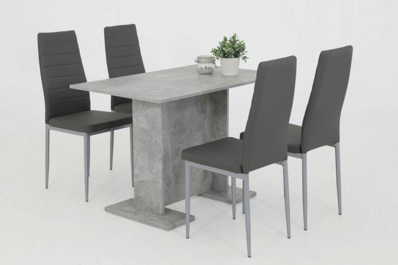 HELA 4-Fußstuhl SIMONE (Set, 4 St), Fest gepolstert von HELA