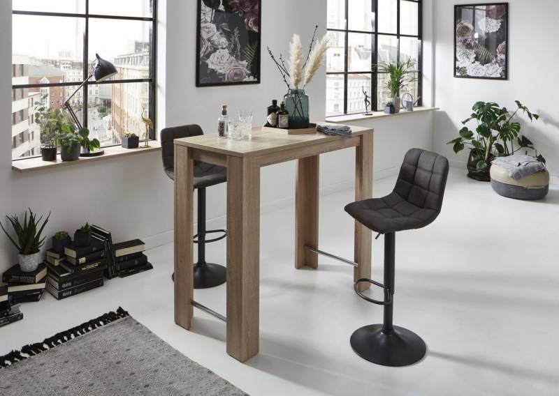 HELA Essgruppe Yvonne, (Set, 3-tlg), verschiedene Farben/ Verstellbarer Barhocker von HELA