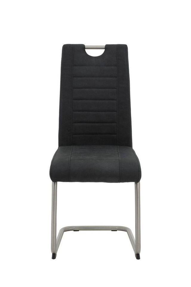 HELA Esszimmerstuhl HELA Freischwinger ULLA S 2er Set LBH 43x59x98 cm Polsterstuhl von HELA