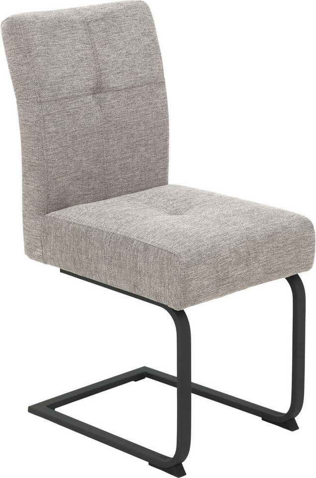 HELA Esszimmerstuhl Luise S Schwingstuhl, Freischwinger, TOPSELLER! 2er-Set (Set, 2 St), Sitz mit Federkern, Extra dicke Polsterung, Küchenstuhl, OTTOs Choice von HELA