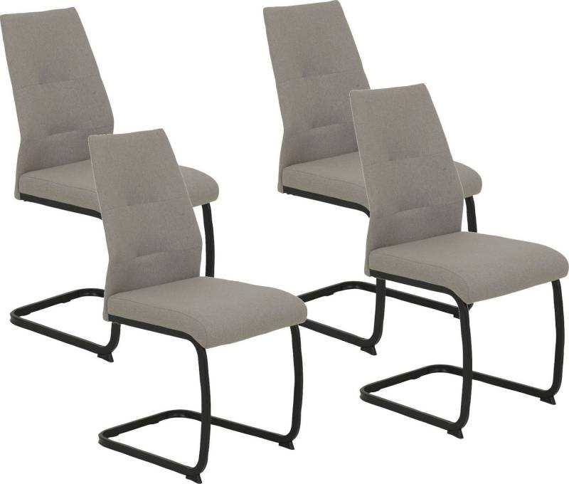 HELA Freischwinger Ariana, Esszimmerstuhl (Set, 4 St), Zertifizierter "Waterfree" Stoff - sehr Robust, 140 kg belastbar von HELA