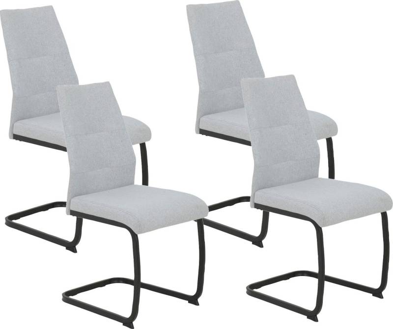 HELA Freischwinger Ariana, Esszimmerstuhl (Set, 4 St), Zertifizierter "Waterfree" Stoff - sehr Robust, 140 kg belastbar von HELA