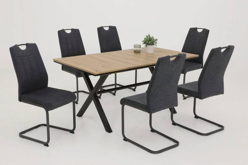 HELA Freischwinger CHRISTINA (Set, 2 St), 1, 2 oder 4 Stück, Schwingstuhl von HELA