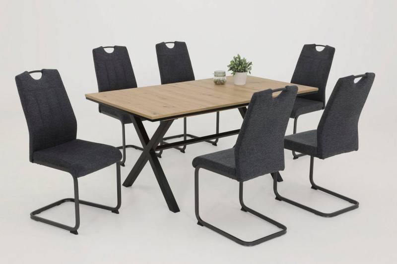 HELA Freischwinger CHRISTINA (Set, 4 St), 1, 2 oder 4 Stück, Schwingstuhl von HELA