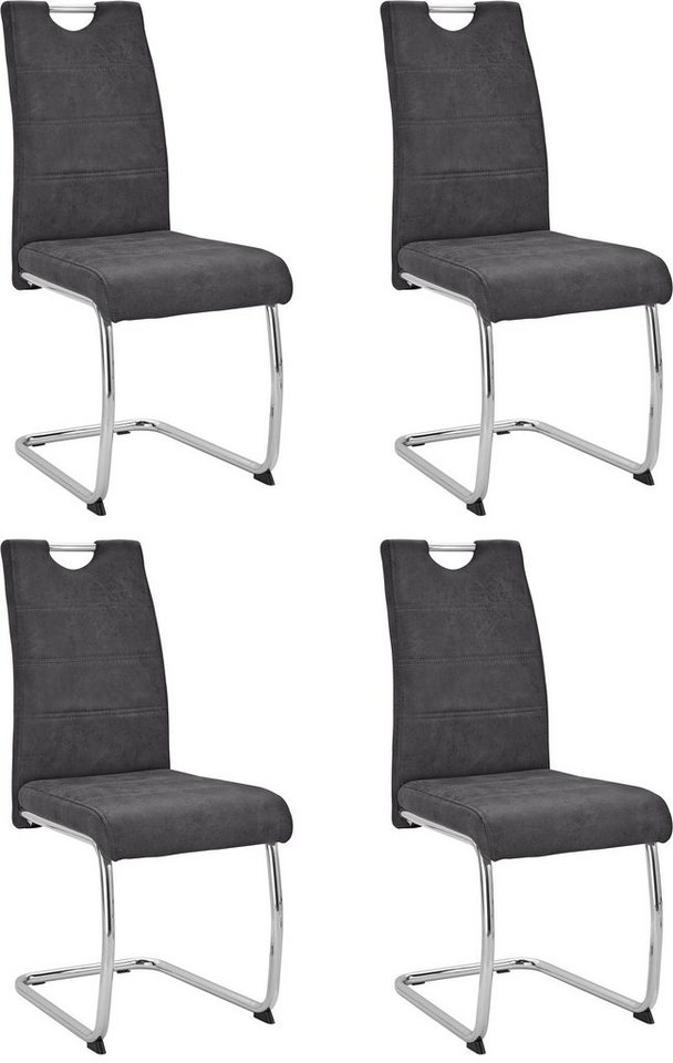 HELA Freischwinger FLORA (Set, 4 St), 1, 2 oder 4 Stück, Freischwinger von HELA