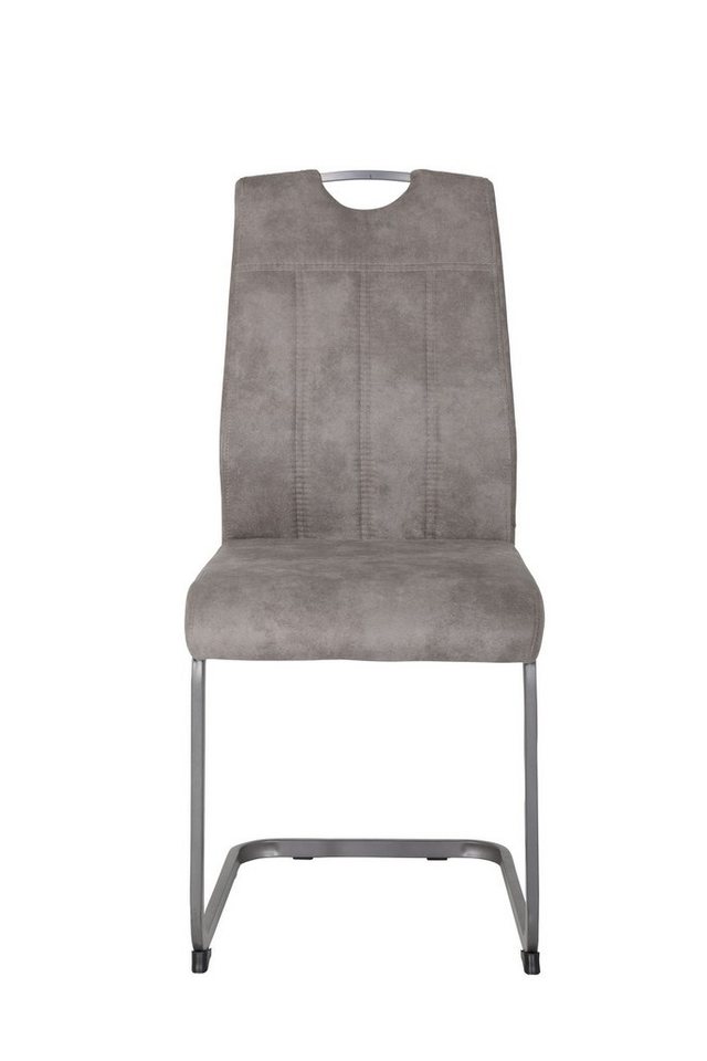 HELA Freischwinger HELA Freischwinger 2er Set LBH 43x58x98 cm Polsterstuhl von HELA