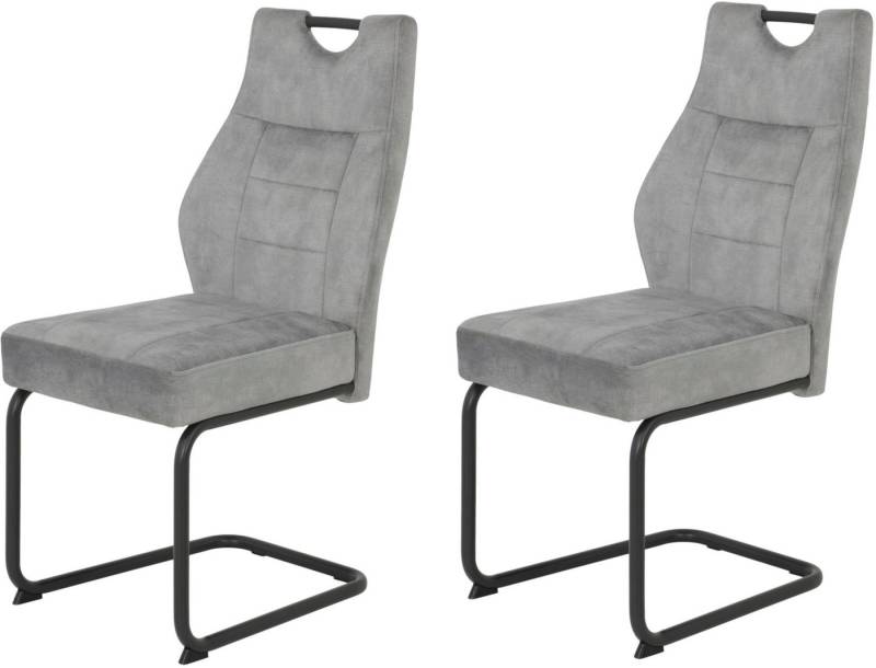 HELA Esszimmerstuhl Linda S Schwingstuhl BESTSELLER (Set, 2 St), mit Taschenfederkern Sitz, mit 140KG belastbar, Freischwinger von HELA