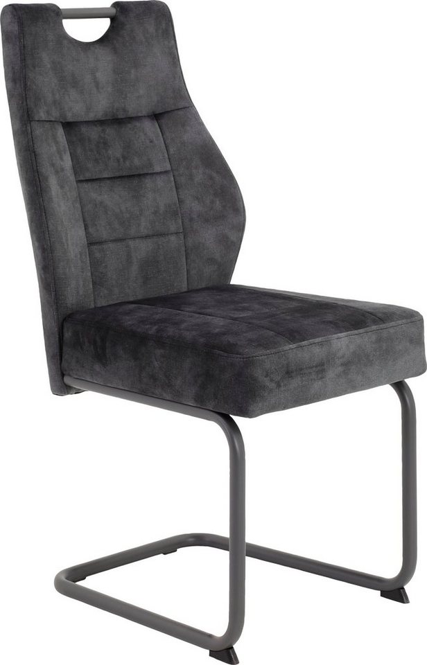 HELA Esszimmerstuhl Linda S Schwingstuhl BESTSELLER (Set, 2 St), mit Taschenfederkern Sitz, mit 140KG belastbar, Freischwinger von HELA