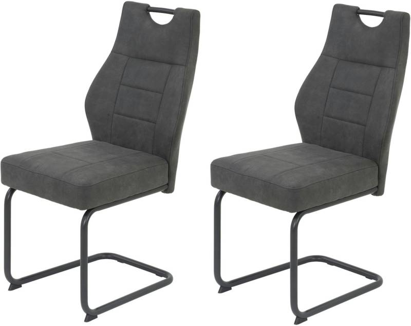 HELA Esszimmerstuhl Linda S Schwingstuhl BESTSELLER (Set, 2 St), mit Taschenfederkern Sitz, mit 140KG belastbar, Freischwinger von HELA