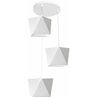 Helam Lighting - Helam adamant Cluster Pendelleuchte Weiß 50cm von HELAM LIGHTING