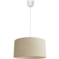 Helam ALBA Zylindrische Pendel-Deckenleuchte Ecru, Weiß 40cm von HELAM