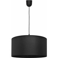 Helam alba Zylindrische Pendel-Deckenleuchte Schwarz 40cm von HELAM LIGHTING