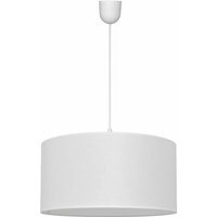 Helam alba Zylindrische Pendelleuchte Weiß 40cm von HELAM LIGHTING