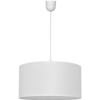 Helam - alba Zylindrische Pendelleuchte Weiß 40cm von HELAM