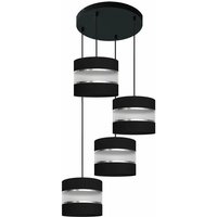 Helam Lighting - Helam helen Cluster Pendelleuchte Schwarz, Silber 35cm von HELAM LIGHTING