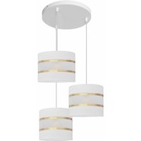 Helam Lighting - Helam helen Cluster Pendelleuchte Weiß, Gold 35cm von HELAM LIGHTING