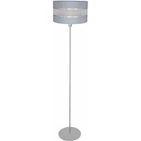 Helam Lighting - Helam helen Stehlampe mit Schirm Grau, Silber 35cm von HELAM LIGHTING