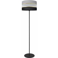 Helam helen Stehlampe mit Schirm Schwarz, Gold, Grau 35cm von HELAM LIGHTING