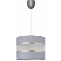 Helam Lighting - Helam helen Zylindrische Pendelleuchte Grau, Silber 20cm von HELAM LIGHTING