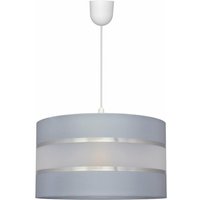 Helam helen Zylindrische Pendelleuchte Grau, Silber 35cm von HELAM LIGHTING