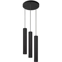 Helam - tuba Cluster Pendelleuchte Schwarz 30cm von HELAM