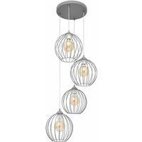 Helam mercure Cluster Pendelleuchte Grau 40cm von HELAM LIGHTING