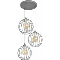 Helam Lighting - Helam mercure Cluster Pendelleuchte Grau 40cm von HELAM LIGHTING