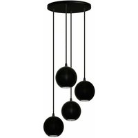 Helam Lighting - Helam midway Cluster Pendelleuchte Schwarz 30cm von HELAM LIGHTING