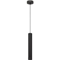 Helam - tuba Schlanke Pendel-Deckenleuchte Schwarz 10cm von HELAM