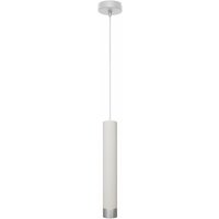Helam Lighting - Helam tuba Schlanke Pendel-Deckenleuchte Weiß, Chrom 10cm von HELAM LIGHTING