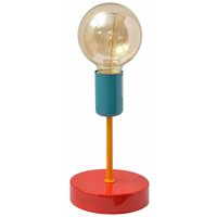 Helam Lighting - Helam tube Tischlampe Rot, Orange, Türkis 12cm von HELAM LIGHTING