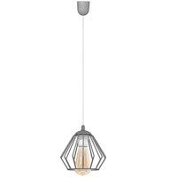 Helam - agat Wire Frame Pendelleuchte Grau 18cm von HELAM