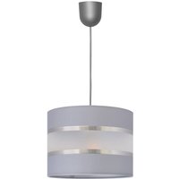 Helen Zylindrische Pendelleuchte Grau, Silber 20cm - Helam von HELAM
