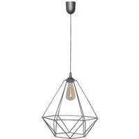 Helam - karo Wire Frame Pendelleuchte Grau 35cm von HELAM