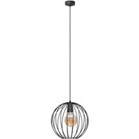 Helam - mercure Drahtrahmen Pendelleuchte Schwarz 30cm von HELAM