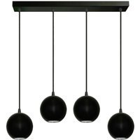 Helam - midway Straight Bar Pendelleuchte Schwarz 60cm von HELAM