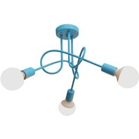 Helam - oxford Halbbündige Deckenleuchte mit mehreren Armen Türkis 50cm von HELAM