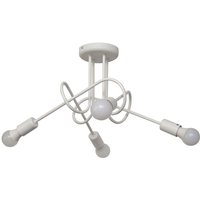Helam - oxford Halbbündige Deckenleuchte mit mehreren Armen Weiß 44cm Helam - oxford Halbbündige Deckenleuchte mit mehreren Armen Weiß 44cm von HELAM