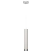 Helam - tuba Schlanke Pendel-Deckenleuchte Weiß, Chrom 10cm von HELAM