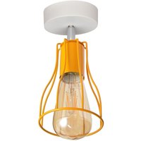 Helam - tube Halbbündiges Licht Weiß, Orange 10cm von HELAM