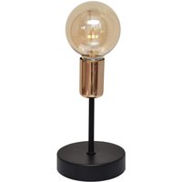Helam - tube Tischlampe Schwarz 12cm von HELAM