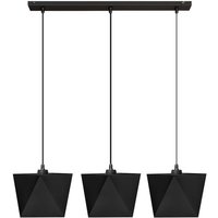 Adamant Straight Bar Pendelleuchte Schwarz 65cm - Helam von HELAM