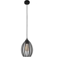 Helam DALI Drahtrahmen Pendelleuchte Schwarz 18cm von HELAM