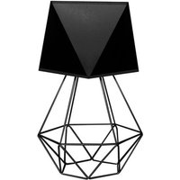 Helam KARO+ADAMANT Tischlampe Schwarz 24cm von HELAM