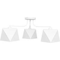Helam - adamant Halbbündige Deckenleuchte mit mehreren Armen Weiß 75cm Helam - adamant Halbbündige Deckenleuchte mit mehreren Armen Weiß 75cm von HELAM